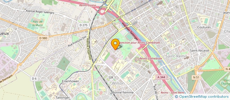 localisation de l'entreprise HFCE  CHALONS-EN-CHAMPAGNE