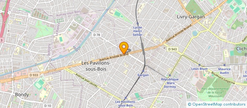 localisation de l'entreprise HFD HIGH FIBER DISTRIBUTION  LIVRY-GARGAN