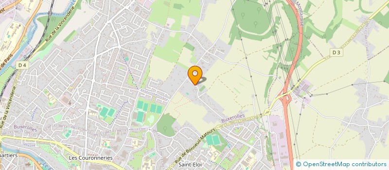 localisation de l'entreprise HFDI  BUXEROLLES