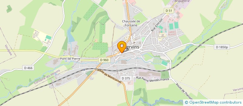 localisation de l'entreprise HFE  PLOMION