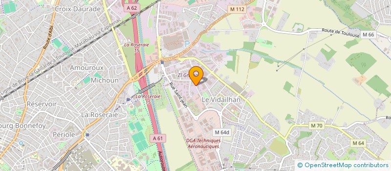 localisation de l'entreprise HFE  BALMA