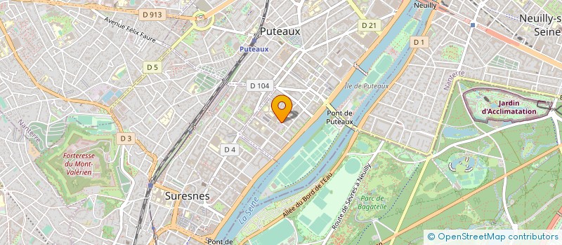 localisation de l'entreprise HFED à ASNIERES-SUR-SEINE