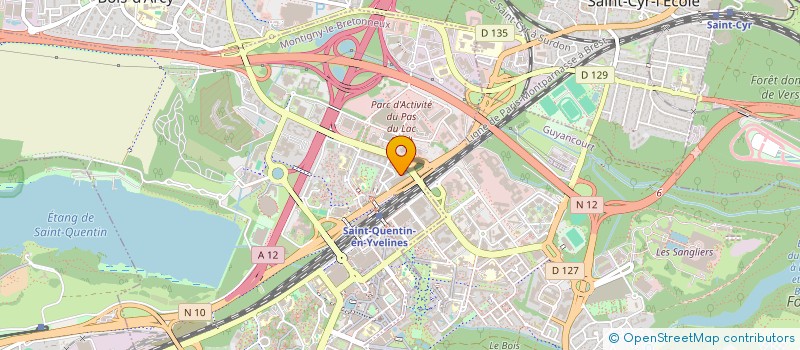 localisation de l'entreprise HFG INVEST  MONTIGNY-LE-BRETONNEUX