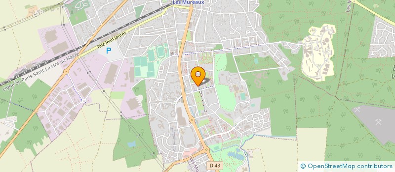 localisation de l'entreprise HFG LOCATION à LES MUREAUX