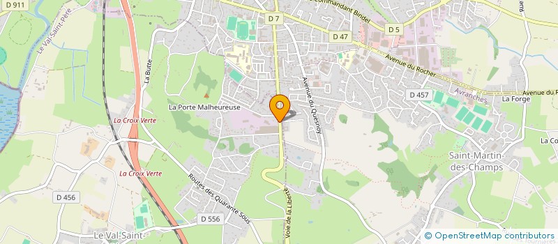 localisation de l'entreprise HFJL  LE VAL-SAINT-PERE