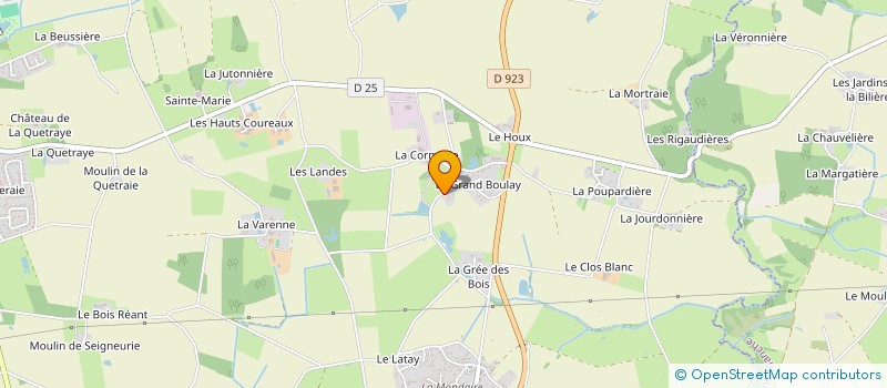 localisation de l'entreprise HFLA  MESANGER