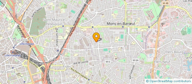 localisation de l'entreprise HFLB INVEST  MONS-EN-BARUL