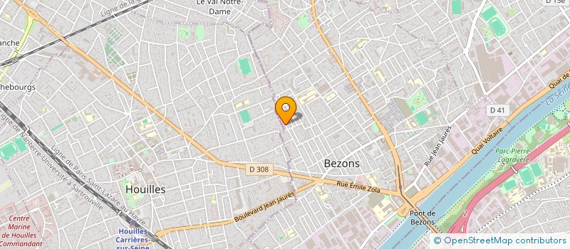 localisation de l'entreprise HFM RENOV à BEZONS