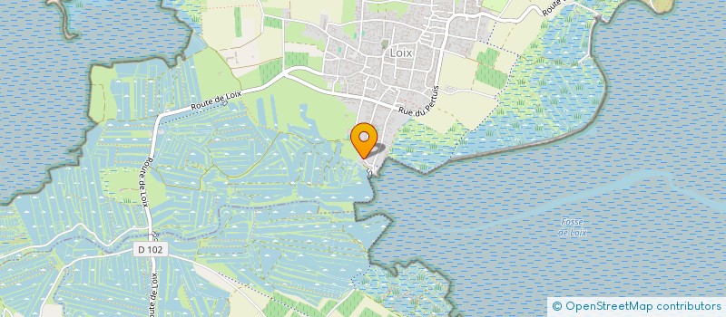 localisation de l'entreprise HFP  LOIX