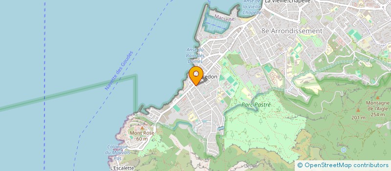 localisation de l'entreprise HFR  MARSEILLE