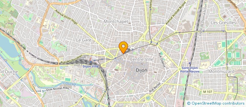 localisation de l'entreprise HFR  DIJON