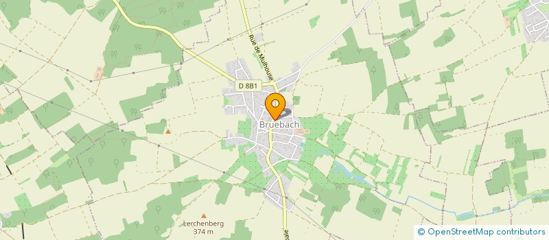 localisation de l'entreprise HFT  BRUEBACH