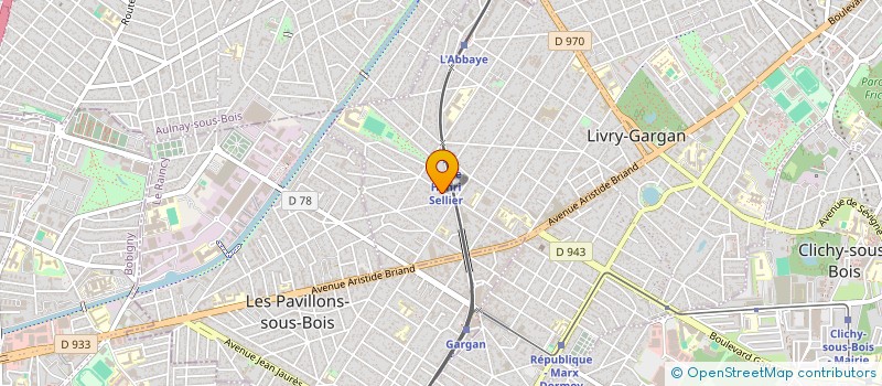 localisation de l'entreprise HFTF INFORMATIQUE ET CONSEIL  LIVRY-GARGAN