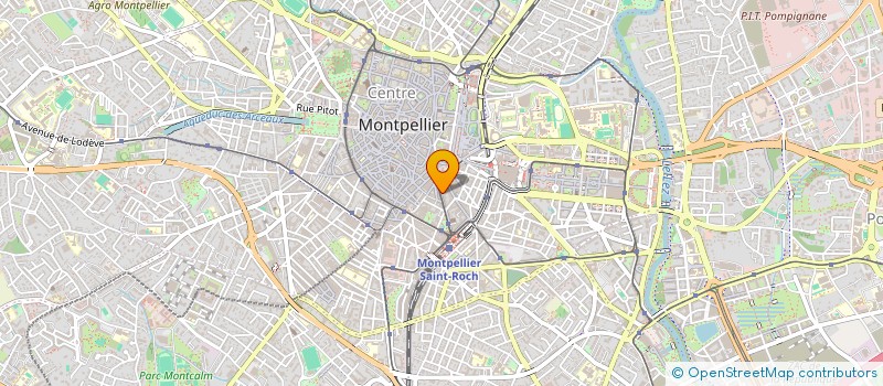 localisation de l'entreprise HG 3 à MONTPELLIER