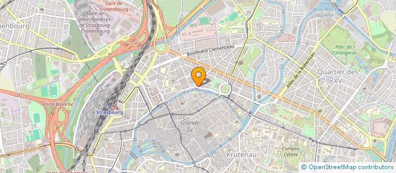 localisation de l'entreprise HG à STRASBOURG