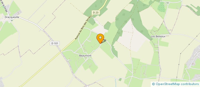 localisation de l'entreprise HG à BEAUVAL-EN-CAUX