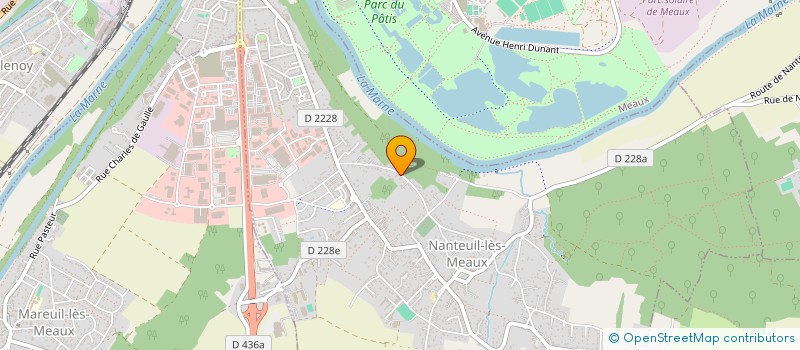localisation de l'entreprise HG CONSEIL à NANTEUIL-LES-MEAUX