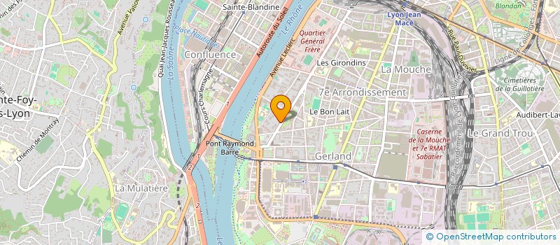 localisation de l'entreprise HG CONSEILS  LYON