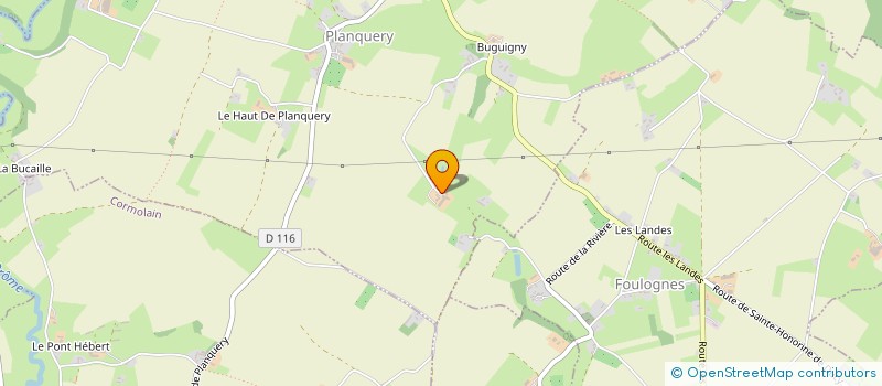 localisation de l'entreprise HG LA CONCESS  LE TRONQUAY