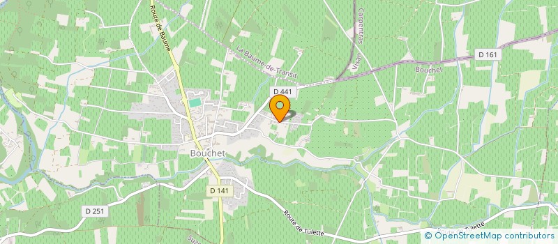 localisation de l'entreprise HG MACONNERIE  BOUCHET