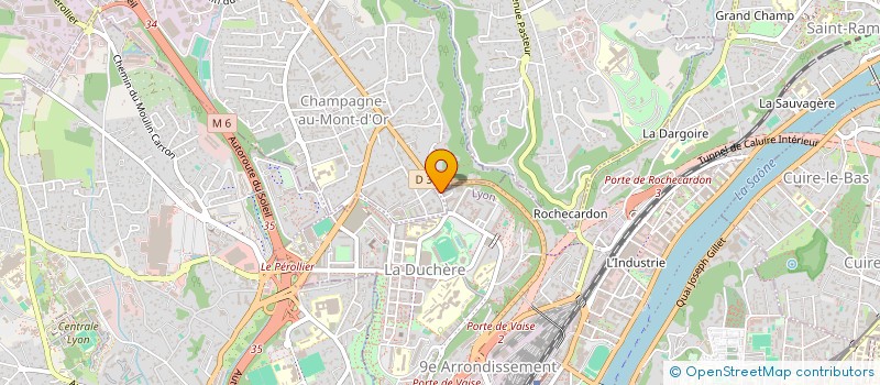 localisation de l'entreprise HG RENOV  LYON