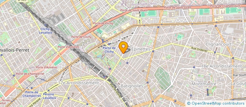 localisation de l'entreprise HG TRANSPORT  PARIS