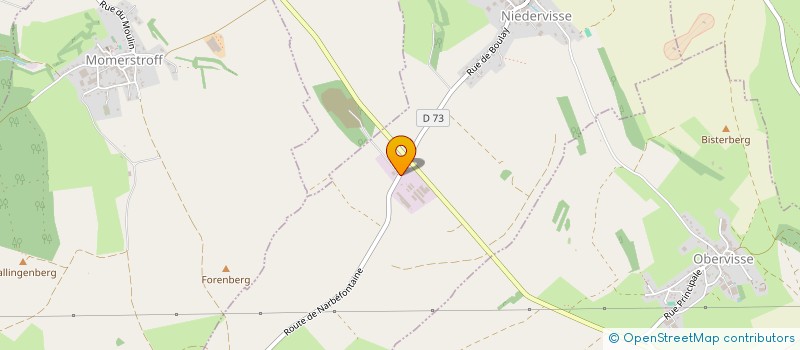 localisation de l'entreprise HG2M  NIEDERVISSE