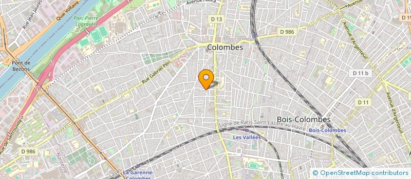 localisation de l'entreprise HGA CONSULT à COLOMBES