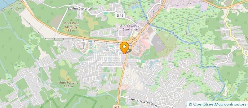 localisation de l'entreprise HGA HOTELLERIE  MATOURY