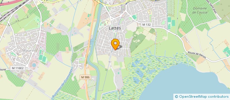 localisation de l'entreprise HGBL à LATTES