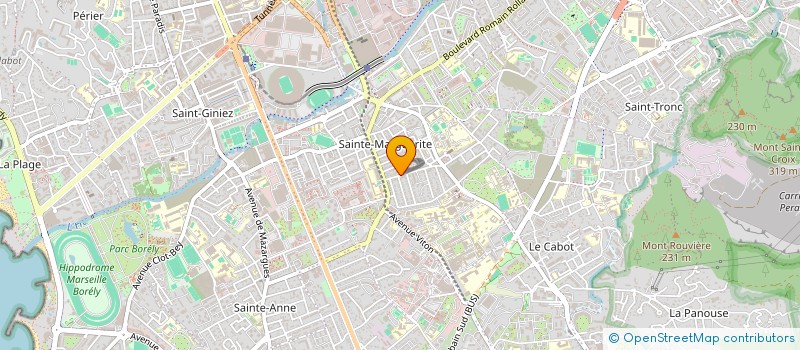 localisation de l'entreprise HGC  MARSEILLE