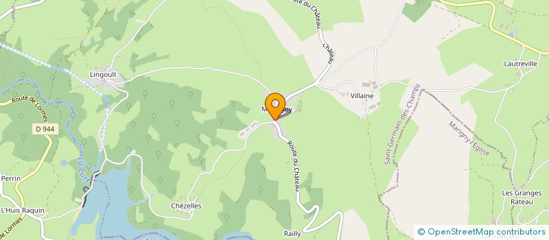 localisation de l'entreprise HGC IMMO  SAINT-GERMAIN-DES-CHAMPS