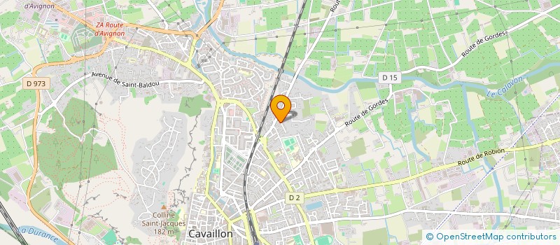 localisation de l'entreprise HGC SERVICES  CAVAILLON