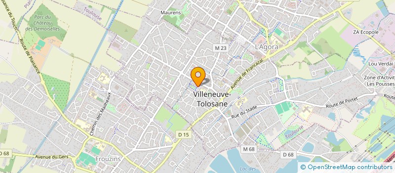 localisation de l'entreprise HGCV à VILLENEUVE-TOLOSANE