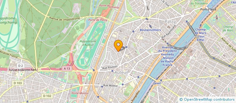 localisation de l'entreprise HGD HOLDING SOCIETE DE PARTICIPATIONS FINANCIERES DE PROFESSION LIBERALE D'AVOCATS  PARIS