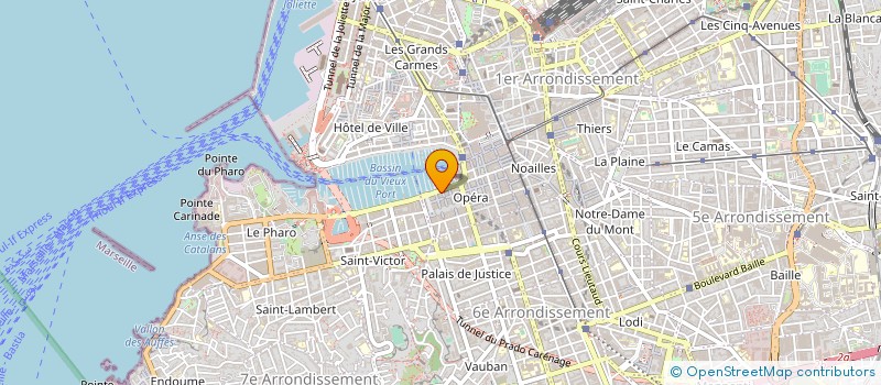 localisation de l'entreprise HGG à MARSEILLE