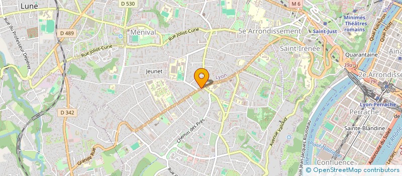 localisation de l'entreprise HGG  LYON