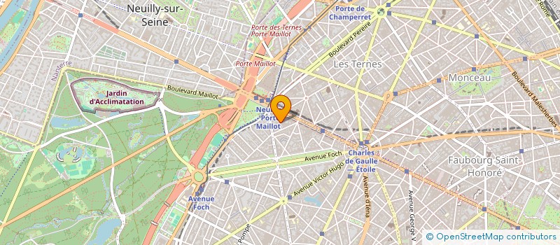 localisation de l'entreprise HGG-HOLDING  PARIS