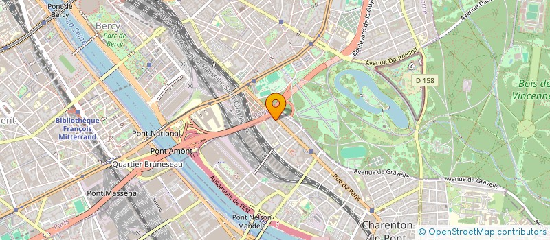 localisation de l'entreprise HGG IMMO  CHARENTON-LE-PONT