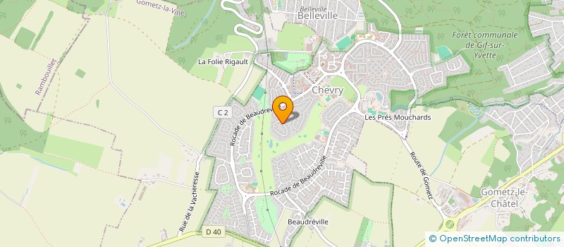 localisation de l'entreprise HGH à GIF-SUR-YVETTE