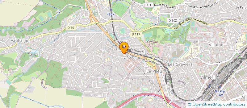 localisation de l'entreprise HGH SYSTEMES INFRAROUGES à IGNY