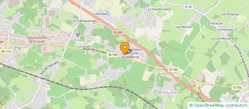 localisation de l'entreprise HGIM  HAUTE-GOULAINE