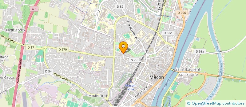 localisation de l'entreprise HGJS à MACON