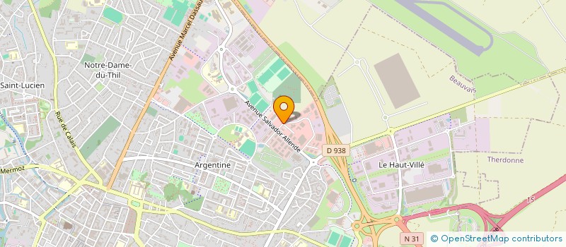 localisation de l'entreprise HGL  BEAUVAIS