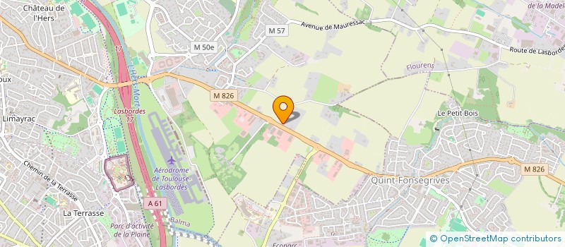 localisation de l'entreprise HGL  BALMA