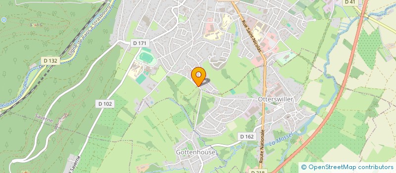 localisation de l'entreprise HGLC  SAVERNE