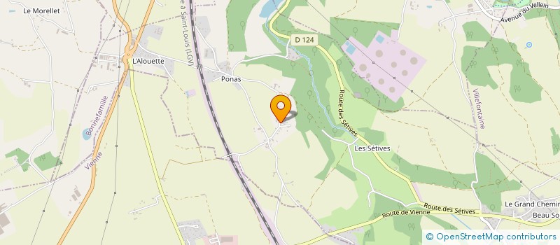 localisation de l'entreprise HGM  FLEURIEUX-SUR-L'ARBRESLE