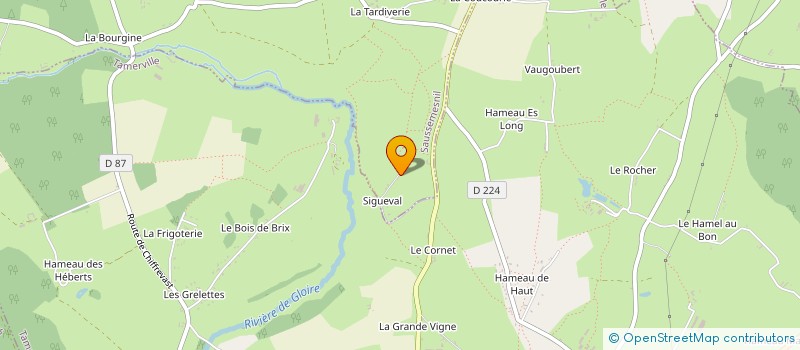 localisation de l'entreprise HGM  SAUSSEMESNIL