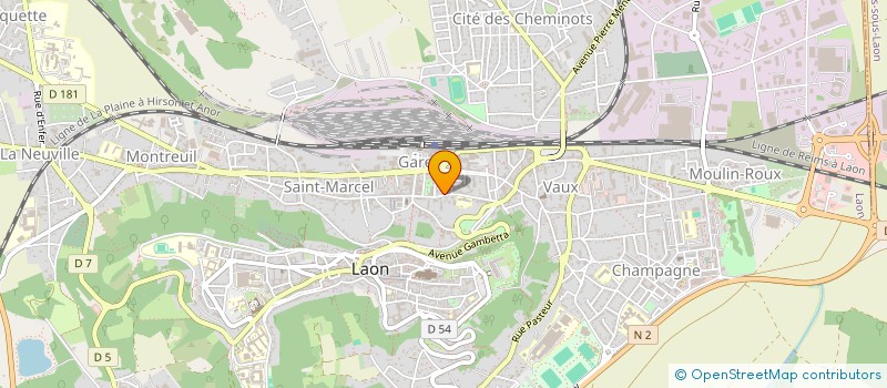 localisation de l'entreprise HGO EXPERTISE  LAON
