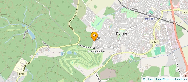 localisation de l'entreprise HGO FAMILY  DOMONT